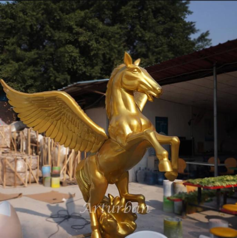 fengshui horse statue