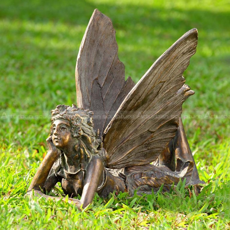 Fairy Garden Ornaments, Little Fairy Outdoor Sculpture
