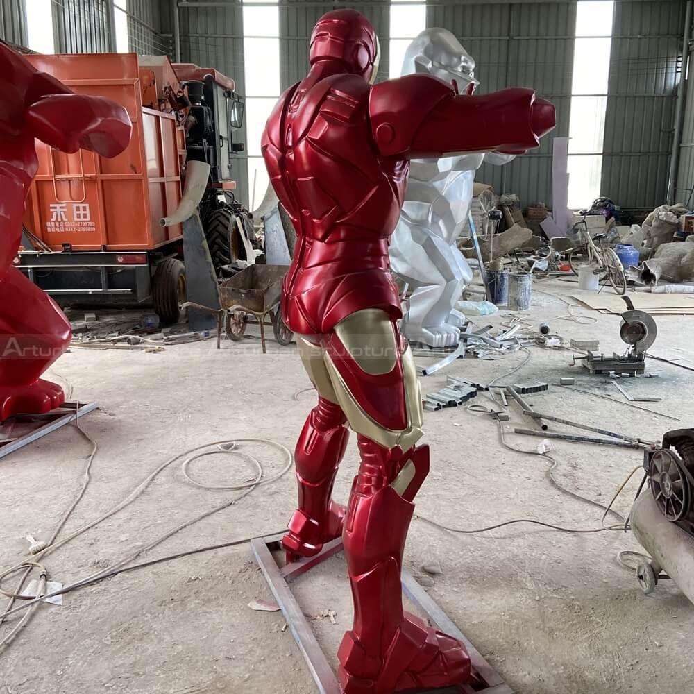 back side of iron man statue for sale