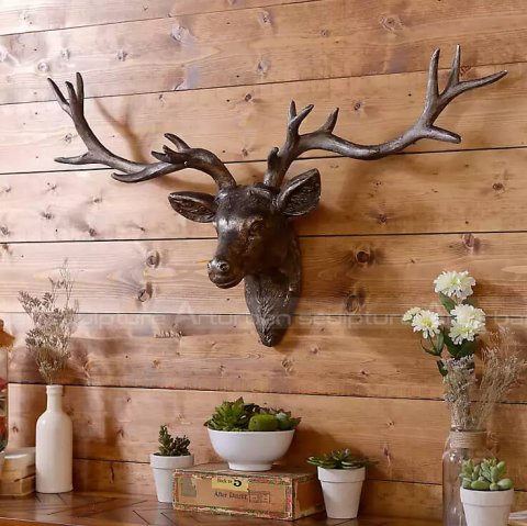 deer head wall decor