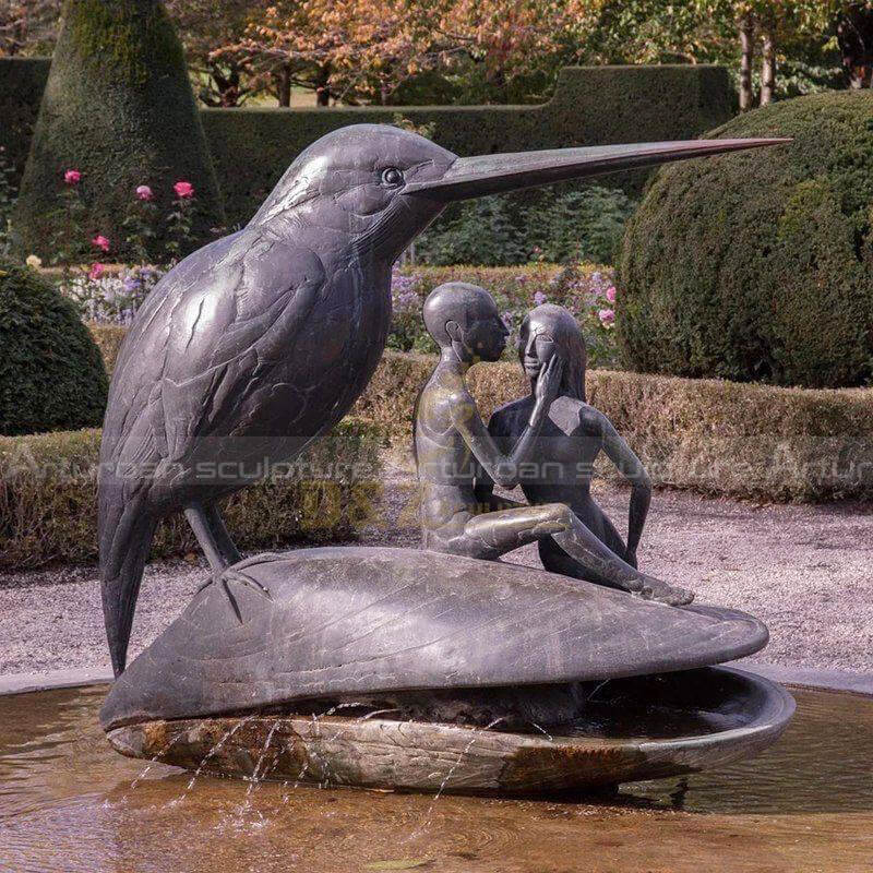 bird water fountain