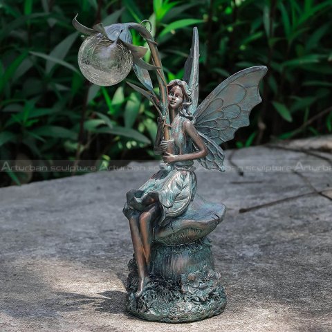 solar fairy garden ornament