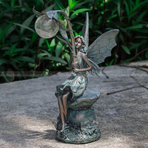 solar fairy garden ornament