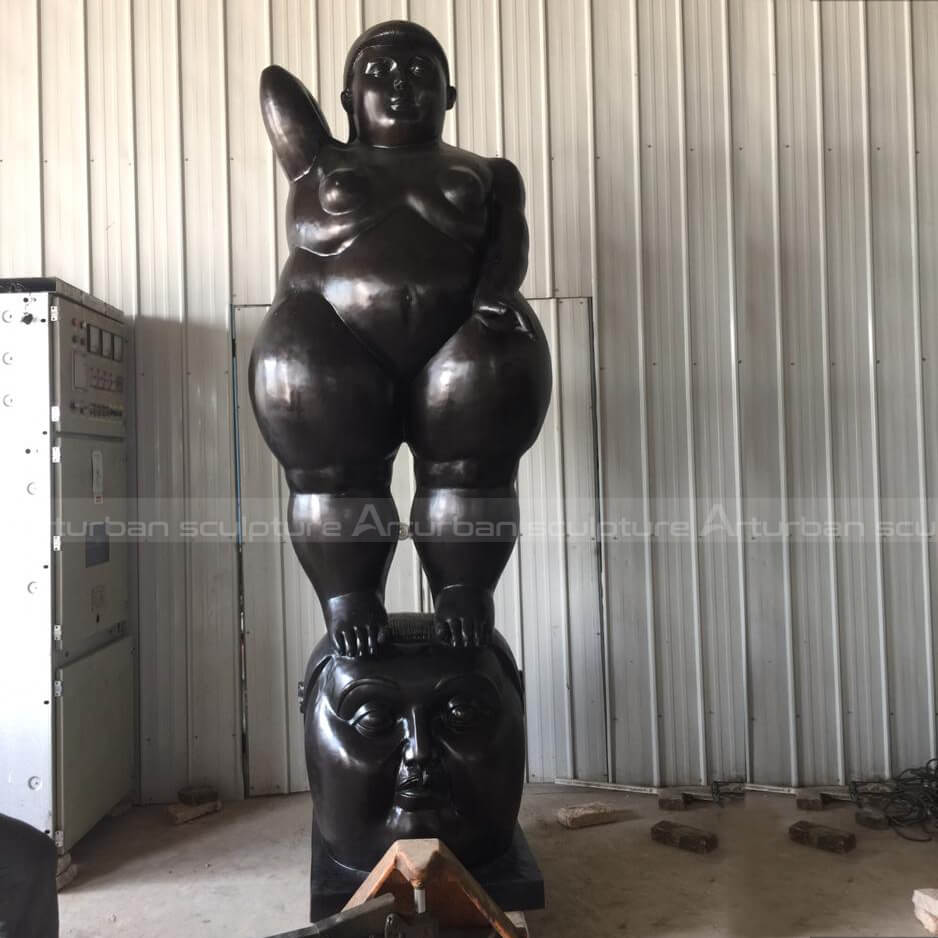 fat female statue