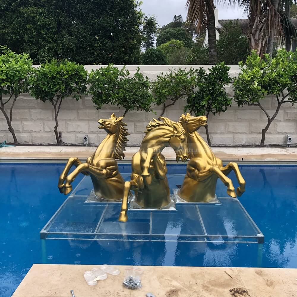 Horse Water Fountain, Horse Bust Statue