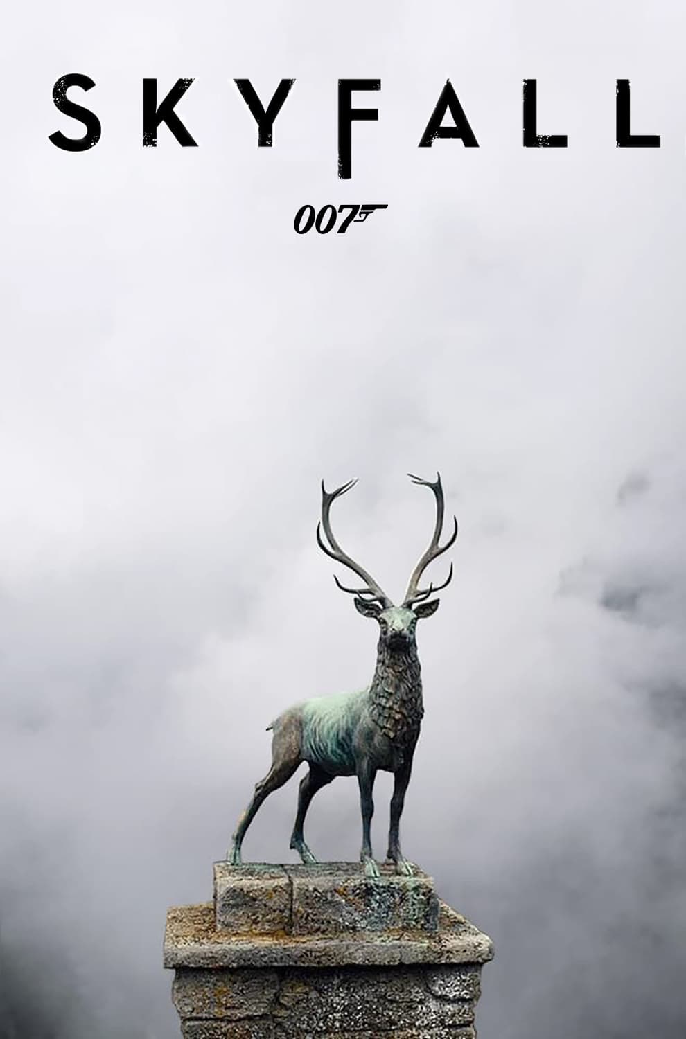 Skyfall Deer, Famous Movie Deer Garden Sculpture