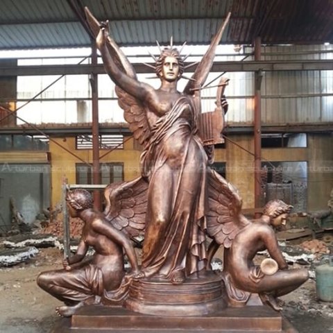 guardian angel statue for garden
