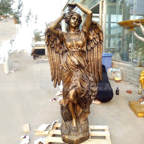 bronze goddess statues