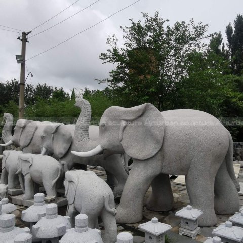 outdoor elephant statue