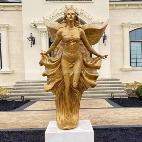 large outdoor angel statues