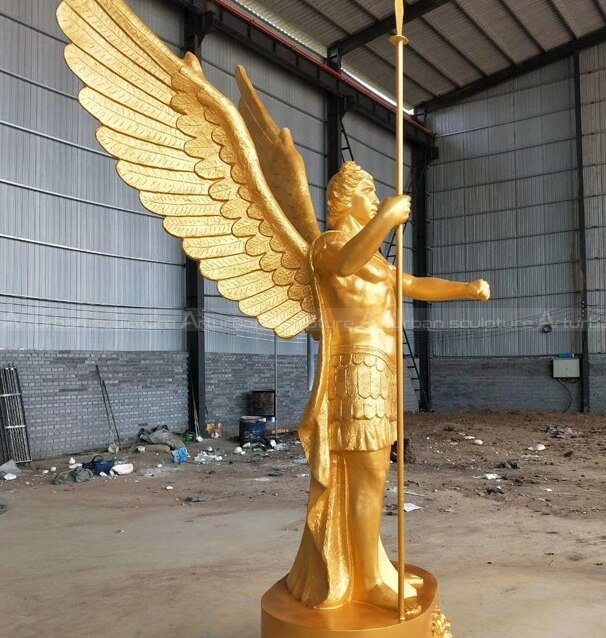 Greek golden statues apollo