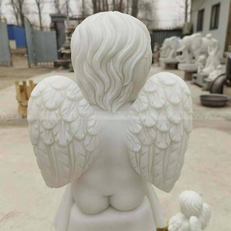 Cherub Yard Statue