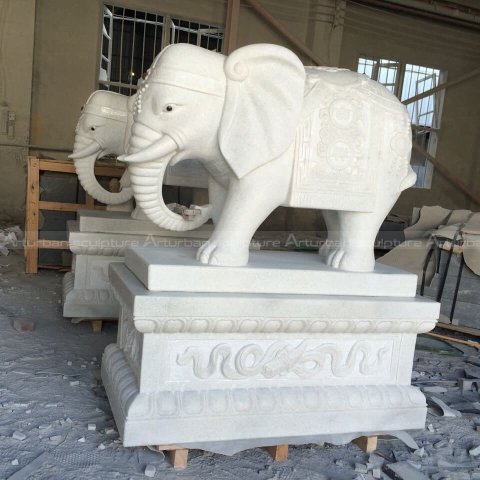 stone elephant