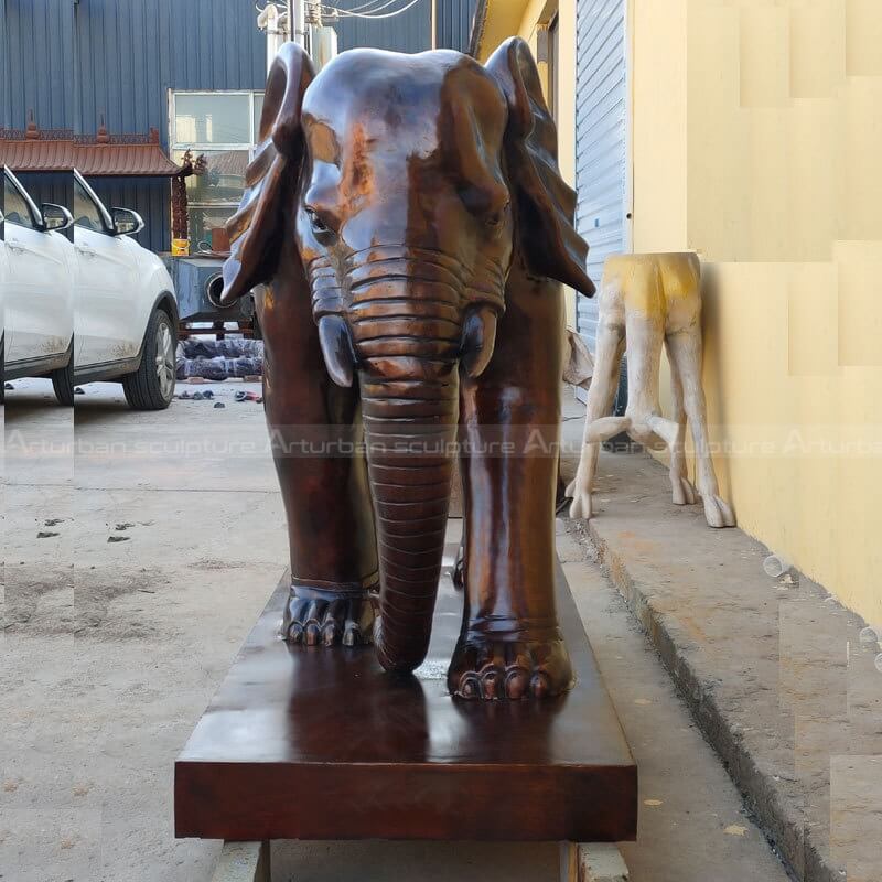 elephant statue large sculpture