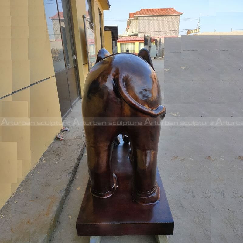elephant fiberglass statue