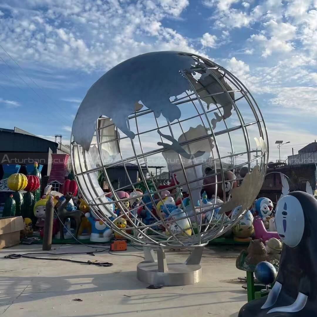 globe sculpture