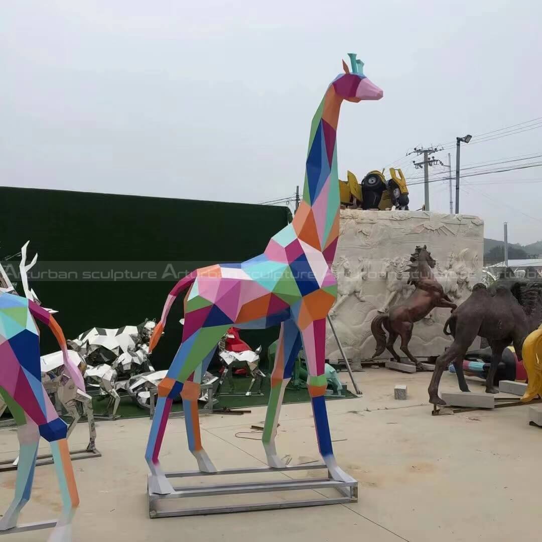 decorative giraffe statues