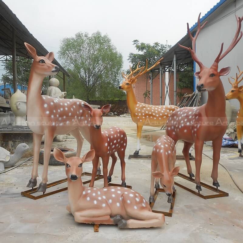 garden ornaments deer