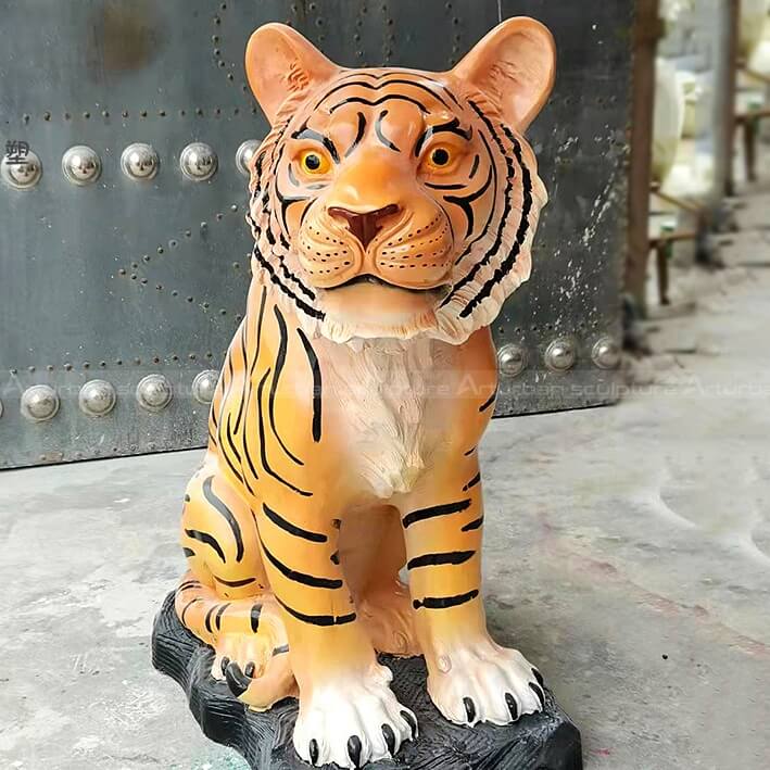 fiberglass tiger statue