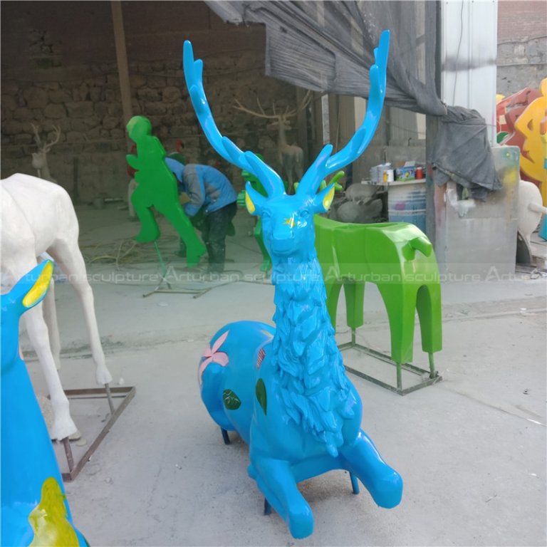 Life Size Resin Deer Statues
