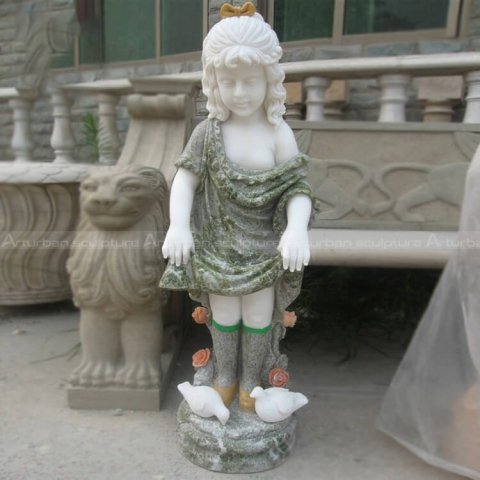 girl statue for garden