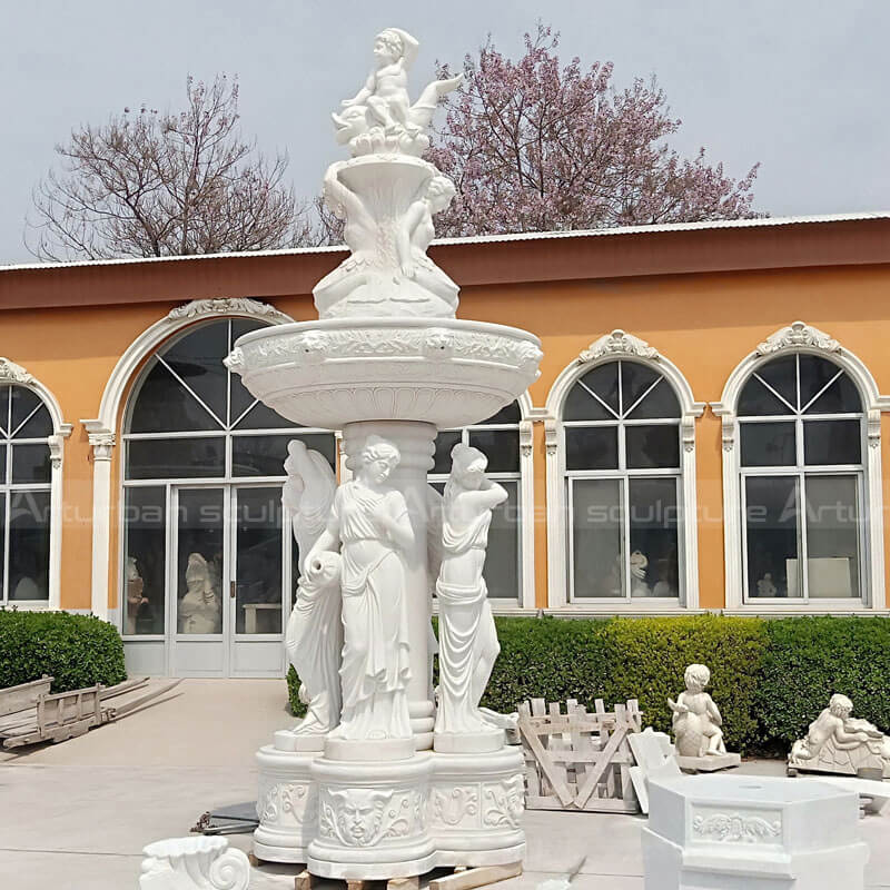 roman marble fountain