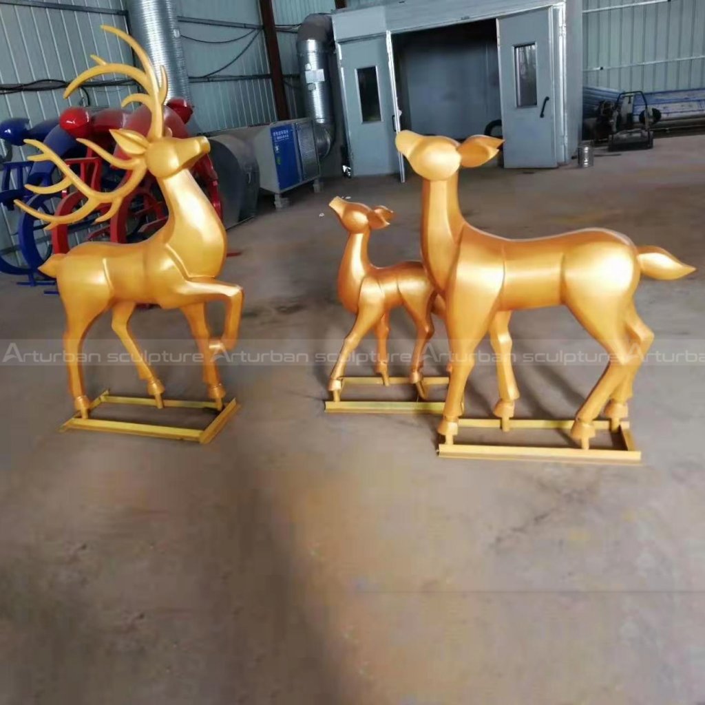 Fiberglass Deer Statue