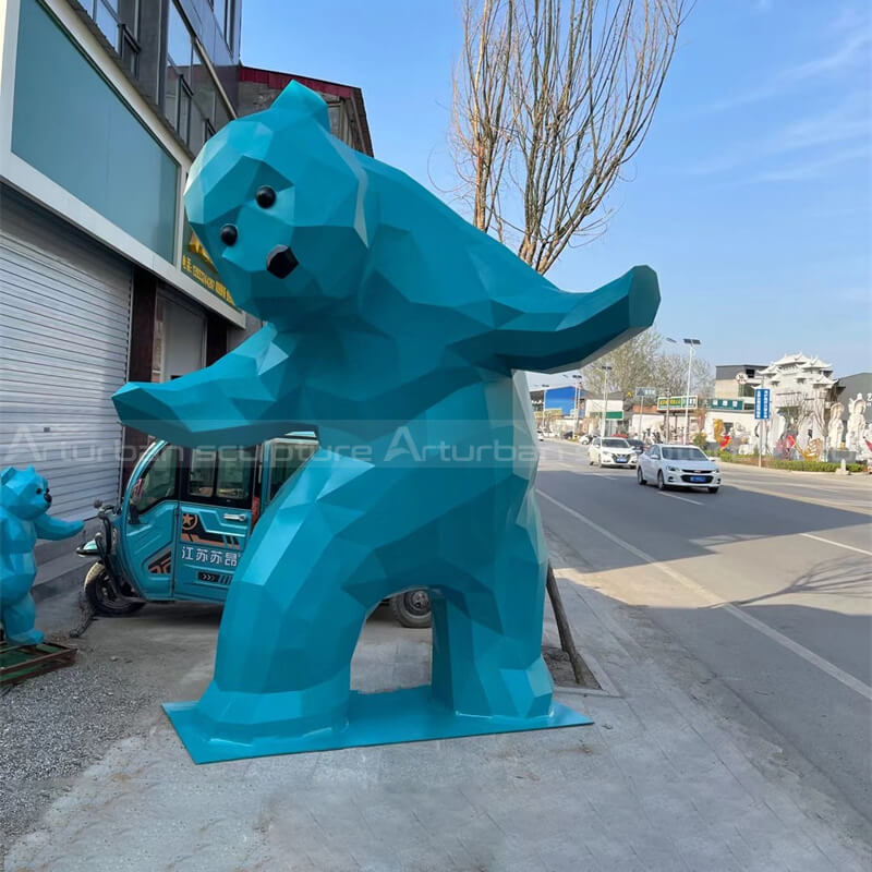 life size bear statue