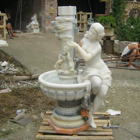 naked lady water feature