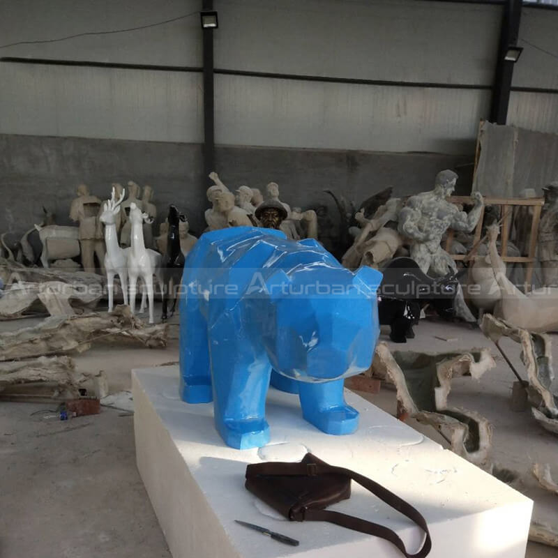 life size fiberglass bear statues for sale