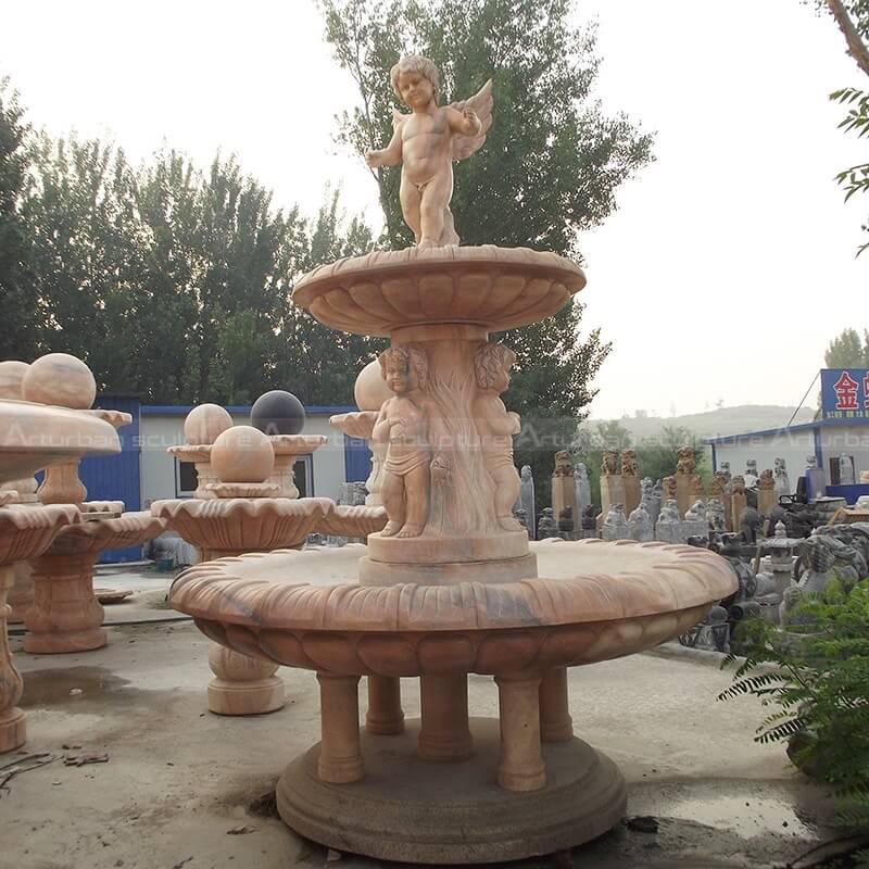 cherub fountain outdoor