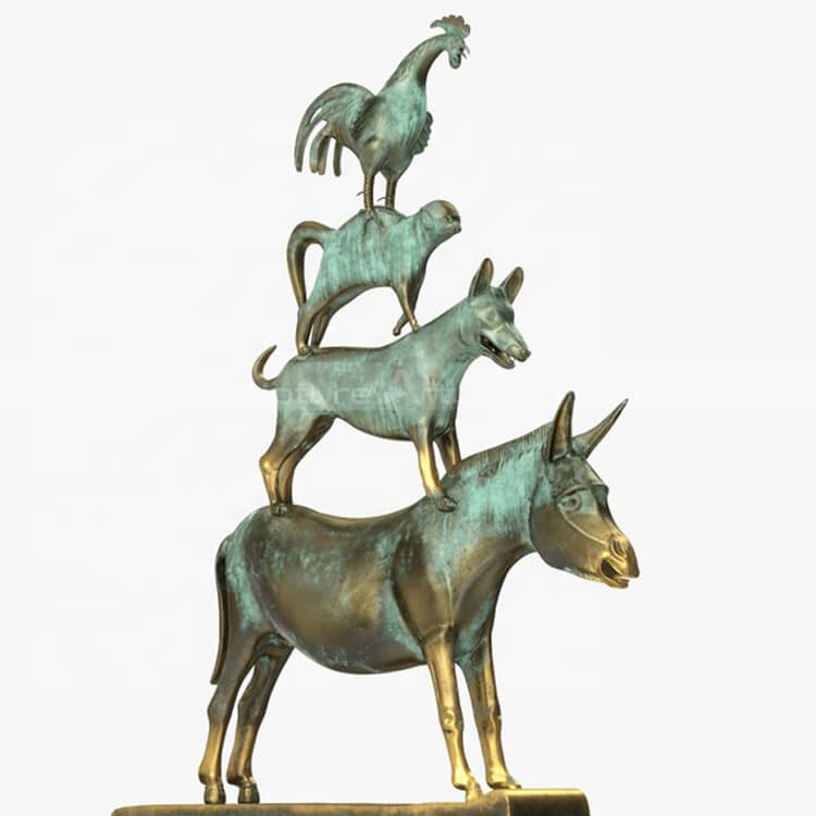 bremen animal statue