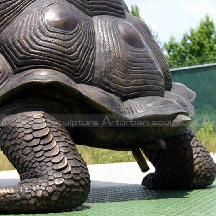 huge turtle statue