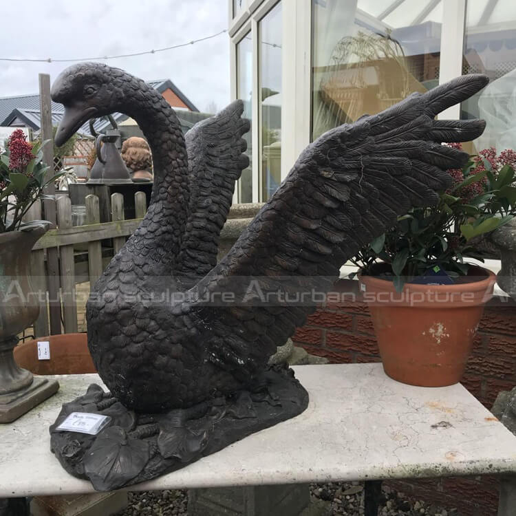 swan statues for sale
