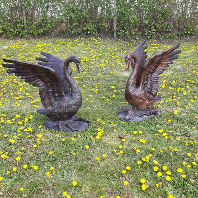 swan statues for sale