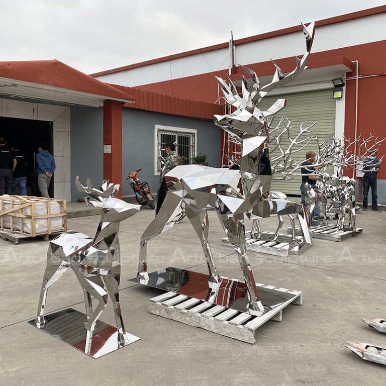 Metal Deer Lawn Ornaments