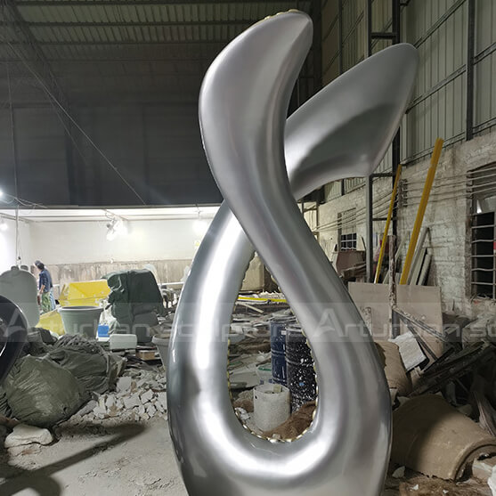 metal sculpture abstract