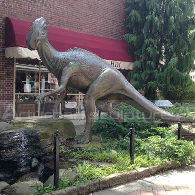 dinosaur garden statue
