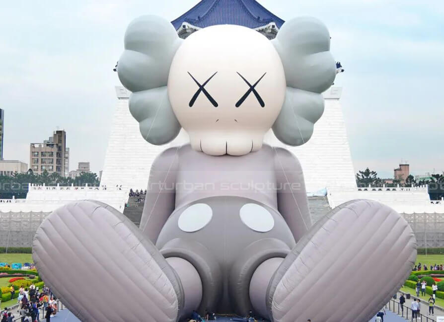 huge kaws statue