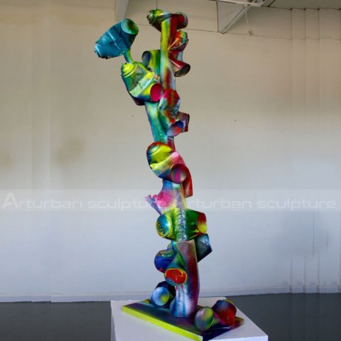 resin abstract sculpture