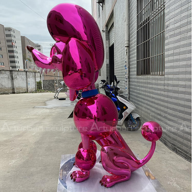 balloon poodle sculpture