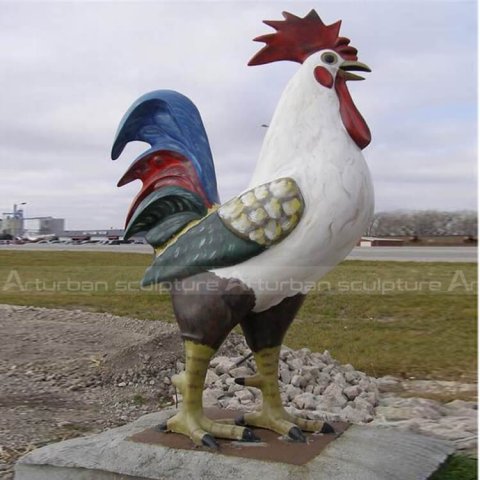rooster lawn ornament