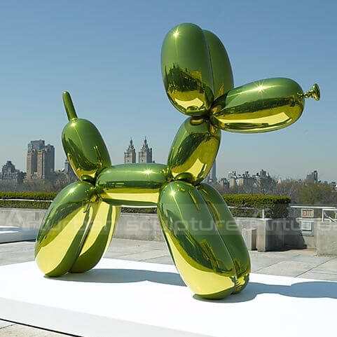 balloon animal dog sculpture