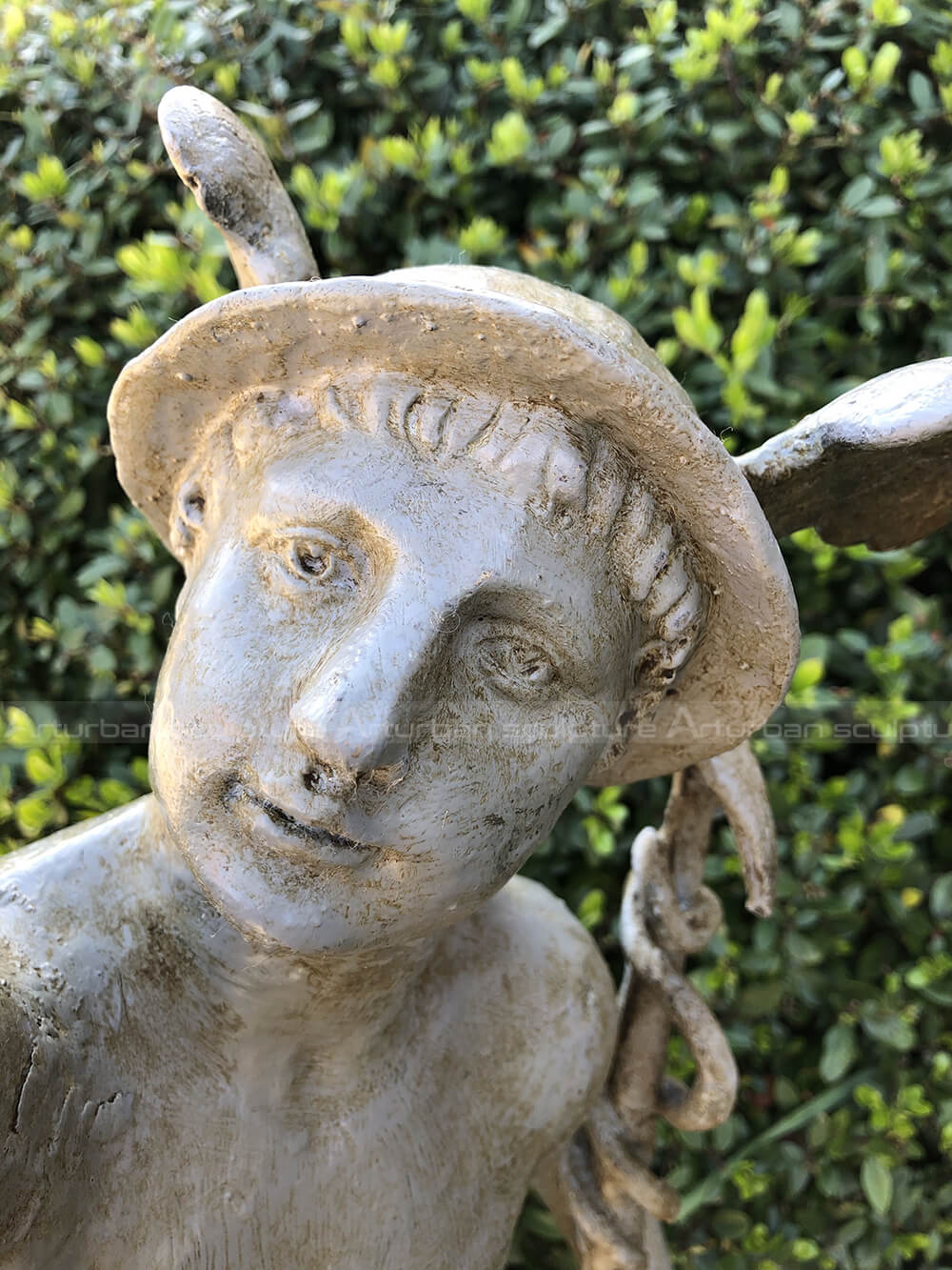 greek god hermes statue