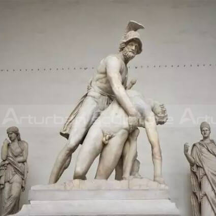 menelaus holding the body of patroclus