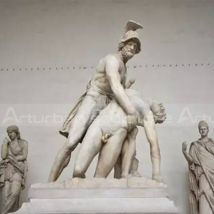 achilles patroclus statue