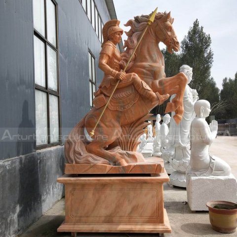 roman centurion statue