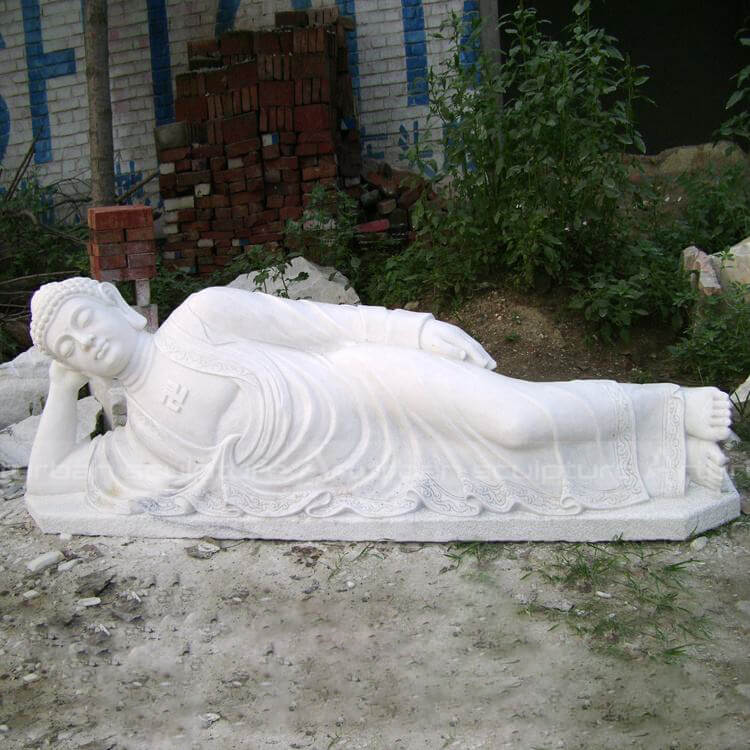 statue of sleeping buddha