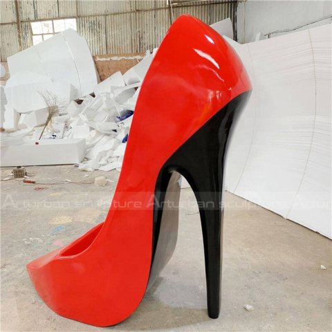 high heel sculpture