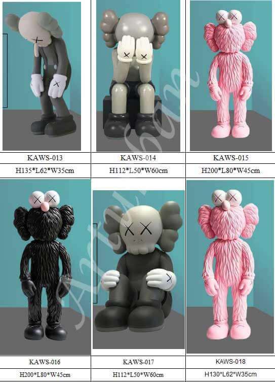 kaws statue